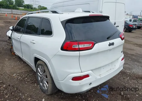 2016 Jeep Cherokee Overland from USA, damaged, VIN 1C4PJLJS2GW338987